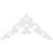 Ekena Millwork Pitch Kendall Architectural Grade PVC Gable Pediment, 48"W x 24"H x 1"P (12/12) GPP048X024X100KEN - alternate 2